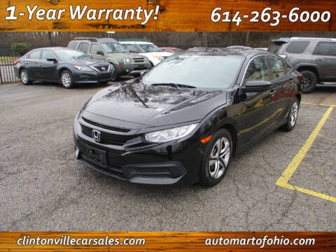 2017 Honda Civic for sale at Clintonville Car Sales - AutoMart of Ohio in Columbus OH