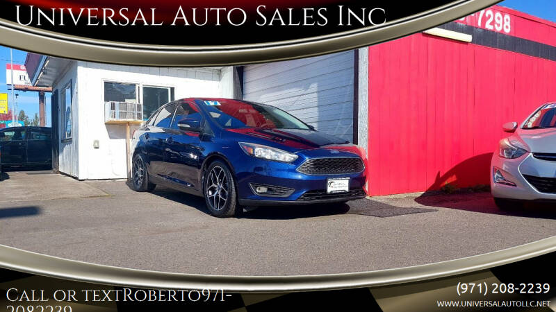 2017 Ford Focus for sale at Universal Auto Sales Inc in Salem OR