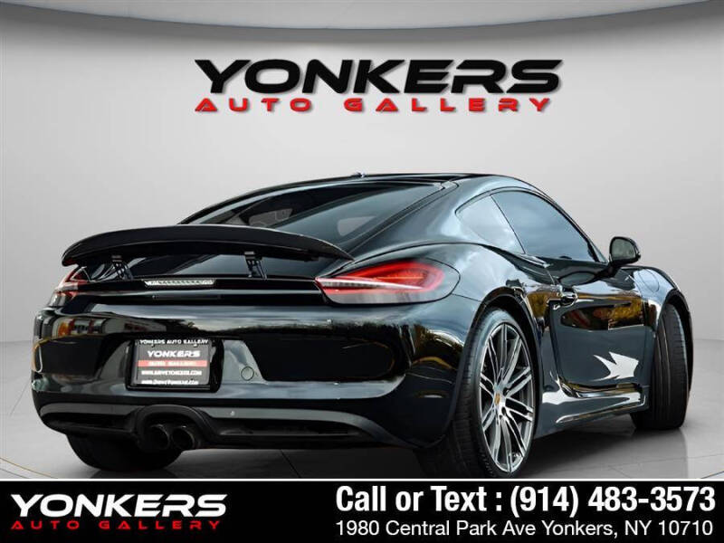 2016 Porsche Cayman Black Edition