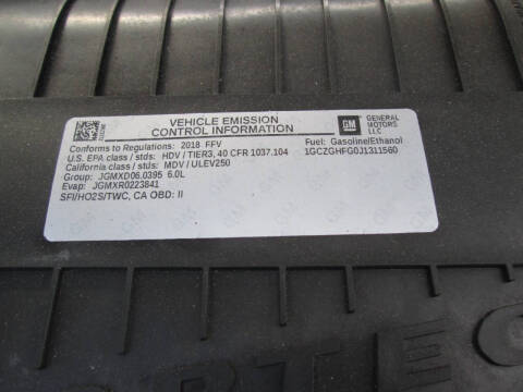 2018 Chevrolet Express 3500