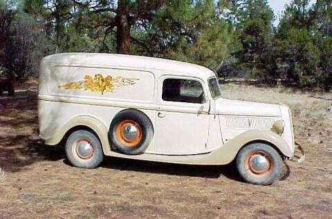 1937 Ford Panel Truck for sale at Classic Car Deals in Cadillac MI