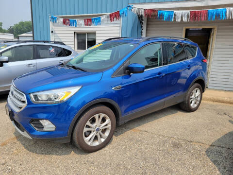 2018 Ford Escape for sale at CENTER AVENUE AUTO SALES in Brodhead WI