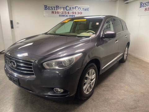 2013 Infiniti JX35 for sale at Best Buy Car Co in Independence MO