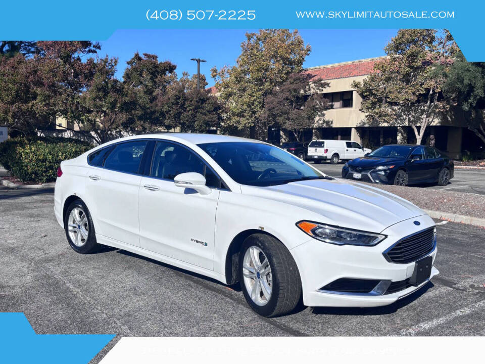 2018 Ford Fusion Hybrid SE's photo