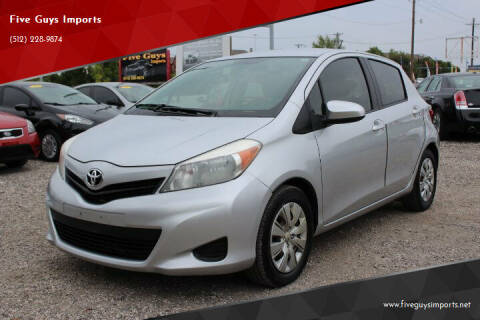 2012 Toyota Yaris for sale at Five Guys Imports in Austin TX