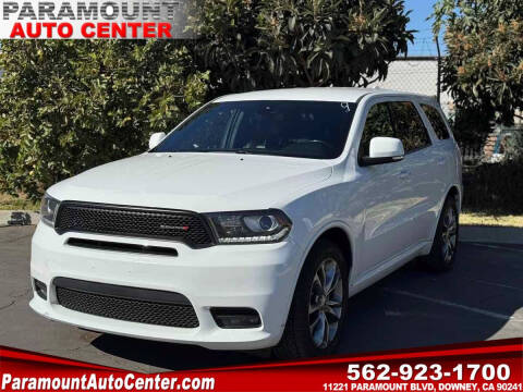 2020 Dodge Durango for sale at PARAMOUNT AUTO CENTER in Downey CA