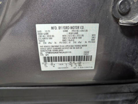 2022 Ford Explorer Police Interceptor Utility