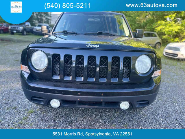 2012 Jeep Patriot for sale at 63 Auto Inc in Spotsylvania, VA