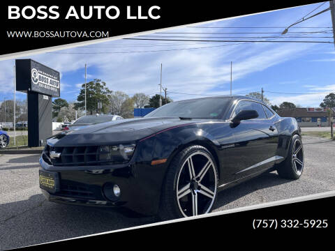 2013 Chevrolet Camaro for sale at BOSS AUTO LLC in Norfolk VA