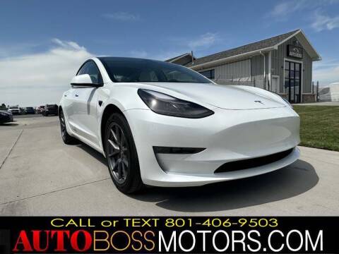 2022 Tesla Model 3 for sale at Auto Boss in Woods Cross UT