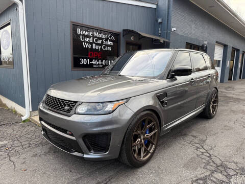 2017 Land Rover Range Rover Sport for sale at Bowie Motor Co in Bowie MD