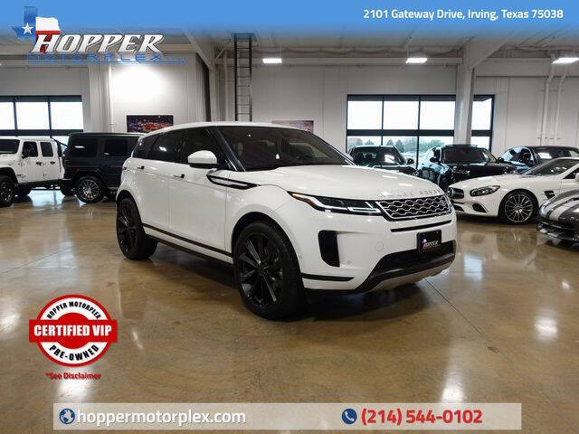 2020 Land Rover Range Rover Evoque for sale at HOPPER MOTORPLEX in Irving TX