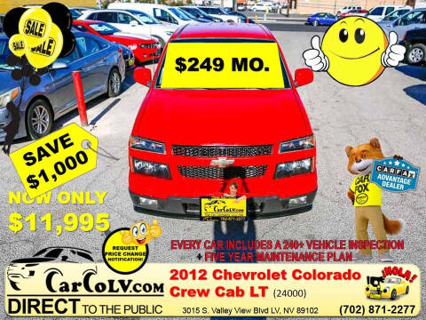 2012 Chevrolet Colorado for sale at The Car Company - 249 monthly payments in Las Vegas NV