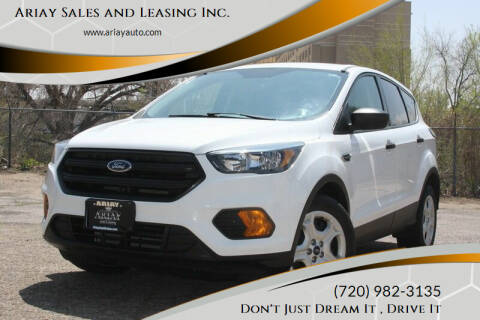 2018 Ford Escape for sale at Ariay Sales and Leasing Inc. - Pre Owned Storage Lot in Denver CO