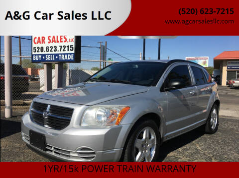 2009 Dodge Caliber for sale at A&G Car Sales  LLC in Tucson AZ