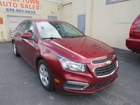 2015 Chevrolet Cruze for sale at Small Town Auto Sales in Hazleton PA