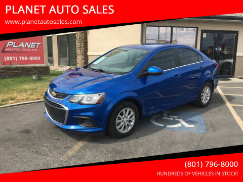 2018 Chevrolet Sonic for sale at PLANET AUTO SALES in Lindon UT