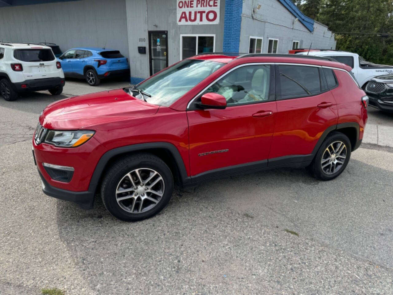 2019 Jeep Compass for sale at ONE PRICE AUTO in Mount Clemens, MI