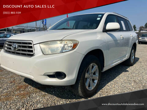 2008 Toyota Highlander for sale at DISCOUNT AUTO SALES LLC in Spanaway WA
