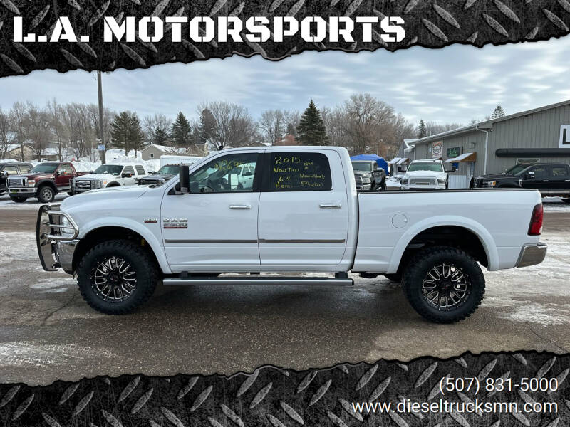 2015 RAM 2500 for sale at L.A. MOTORSPORTS in Windom MN