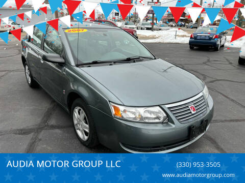 2007 Saturn Ion for sale at AUDIA MOTOR GROUP LLC in Austintown OH