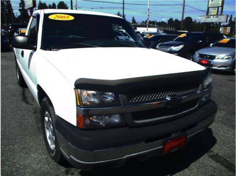 2005 Chevrolet Silverado 1500 for sale at GMA Of Everett in Everett WA