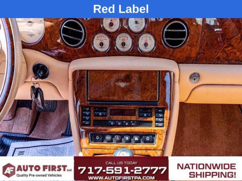 2002 Bentley Arnage Red Label
