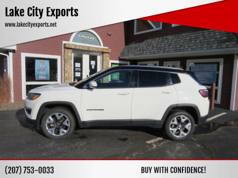 2021 Jeep Compass for sale at Lake City Exports in Auburn ME