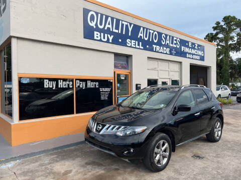 2009 Nissan Murano for sale at QUALITY AUTO SALES OF FLORIDA in New Port Richey FL