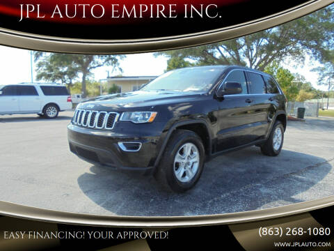 2017 Jeep Grand Cherokee for sale at JPL AUTO EMPIRE INC. in Lake Alfred FL
