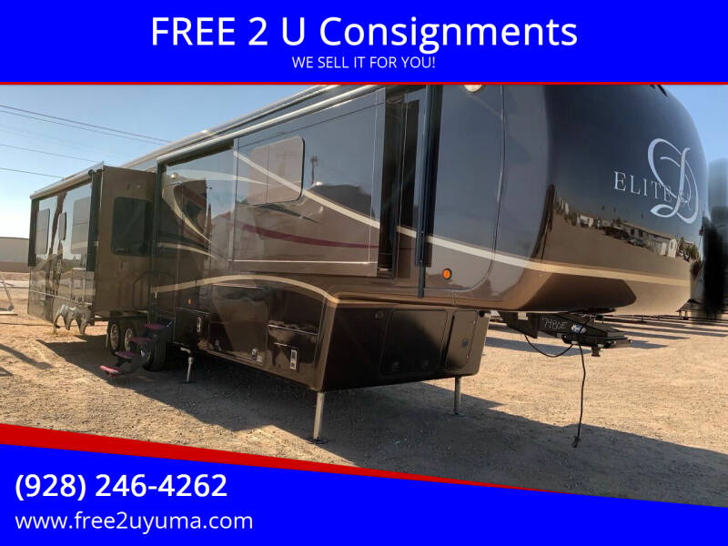 2015 DRV ELITE SUITES for sale at FREE 2 U Consignments in Yuma AZ
