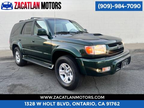 2001 Toyota 4Runner for sale at Ontario Auto Square in Ontario CA