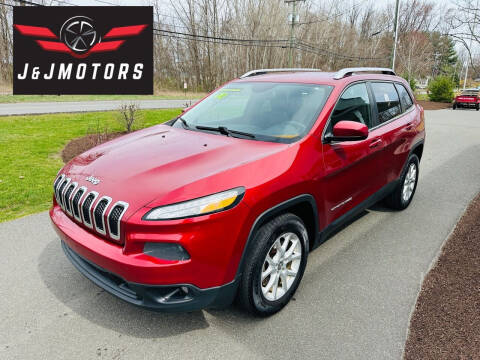 2014 Jeep Cherokee for sale at J & J MOTORS in New Milford CT