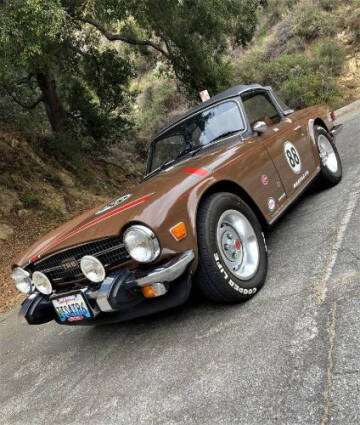 1974 Triumph TR6 for sale at Classic Car Deals in Cadillac MI