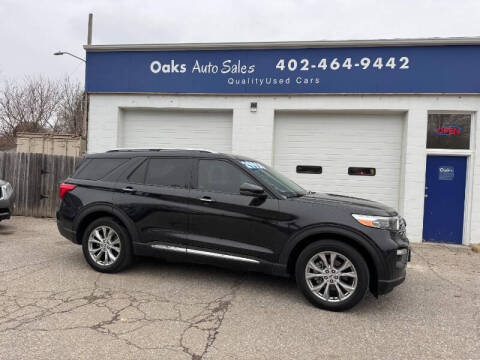 2021 Ford Explorer for sale at Oak's Auto Sales in Lincoln NE