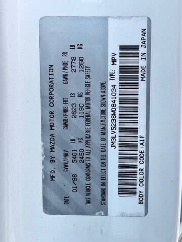 1998 Mazda MPV ES