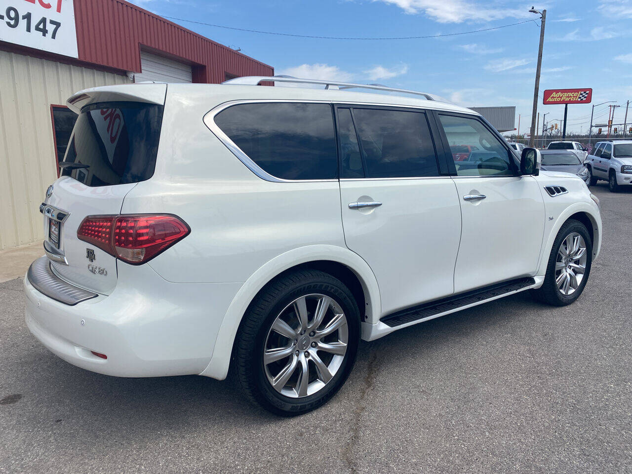 2014 INFINITI QX80 for sale at OKC Auto Direct, LLC in Oklahoma City , OK