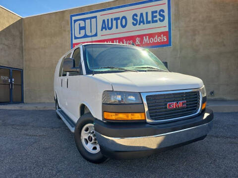 2022 GMC Savana for sale at C U Auto Sales in Albuquerque NM