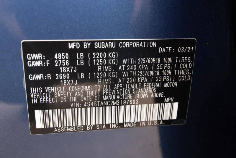 2021 Subaru Outback Limited