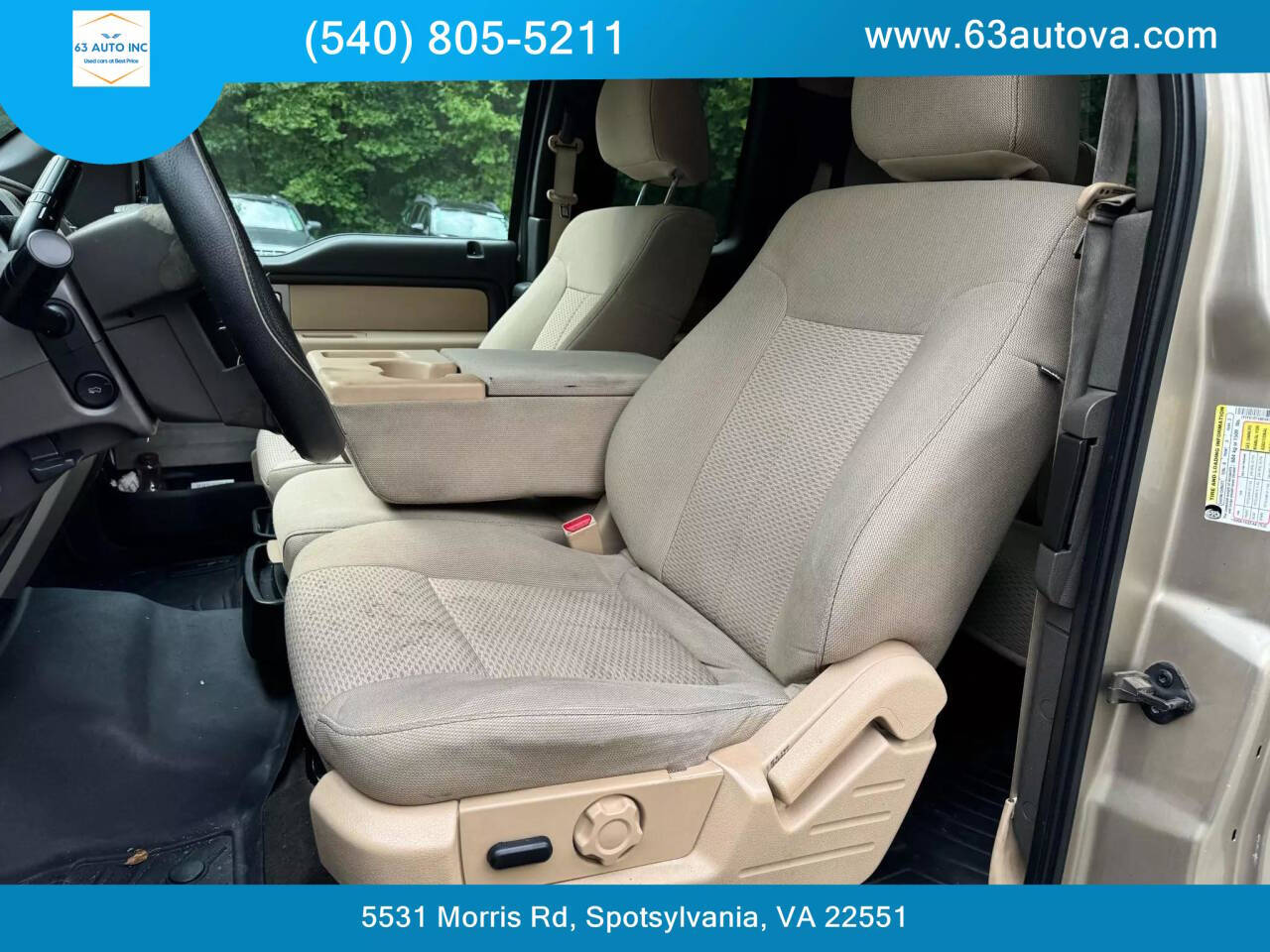 2011 Ford F-150 for sale at 63 Auto Inc in Spotsylvania, VA