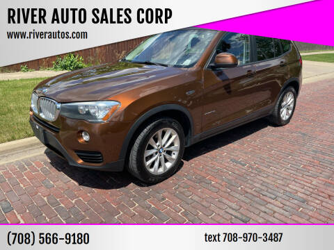 2017 BMW X3 for sale at RIVER AUTO SALES CORP in Maywood IL