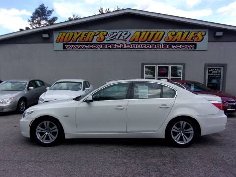 2010 BMW 5 Series for sale at ROYERS 219 AUTO SALES in Dubois PA