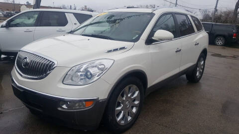 2012 Buick Enclave for sale at Zor Ros Motors Inc. in Melrose Park IL
