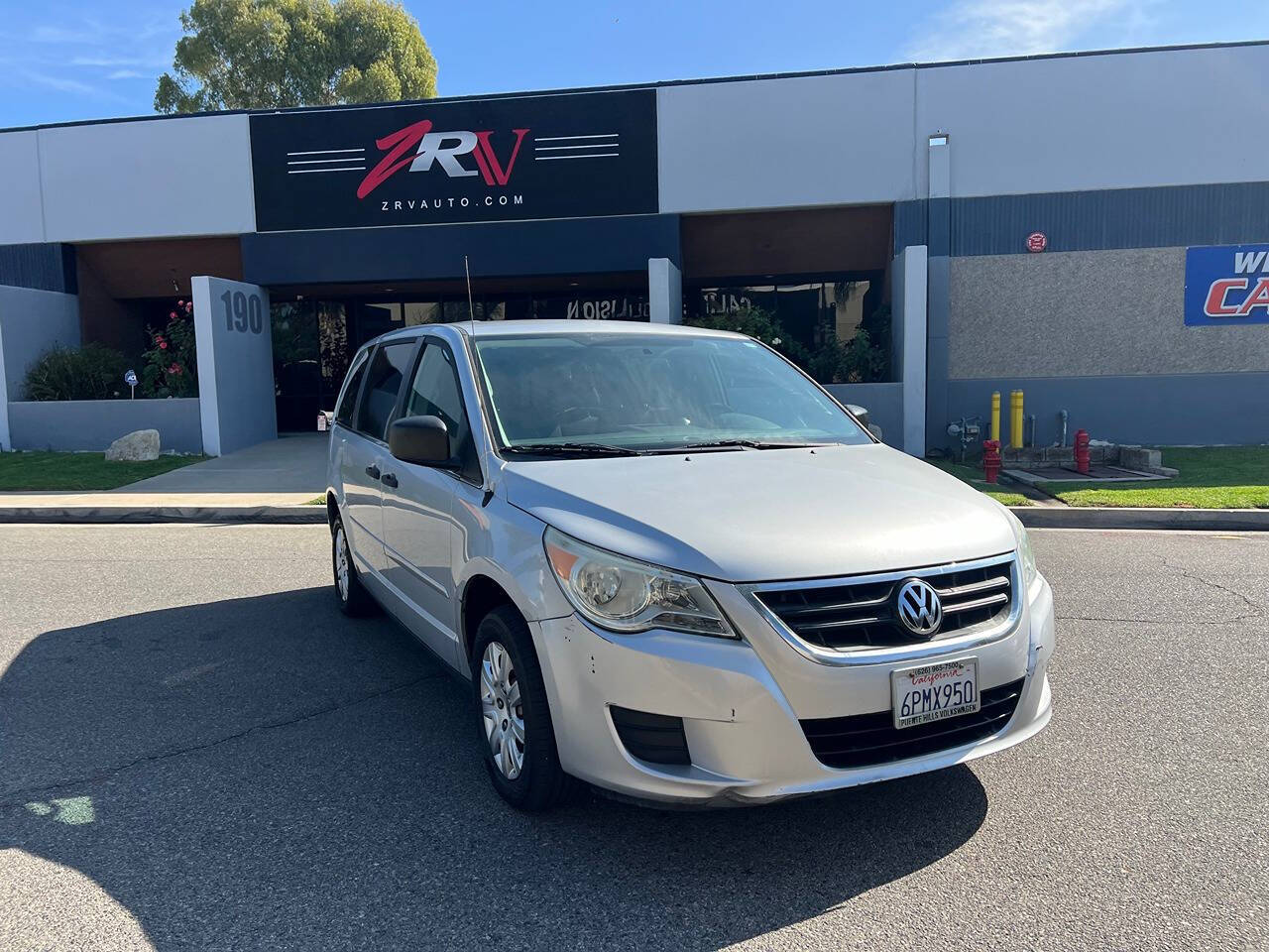 2010 Volkswagen Routan for sale at ZRV AUTO INC in Brea, CA