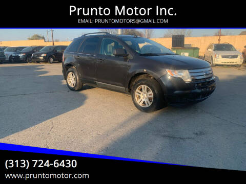 2007 Ford Edge for sale at Prunto Motor Inc. in Dearborn MI