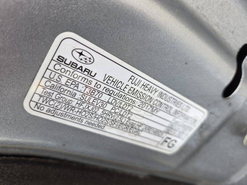 2017 Subaru Outback 2.5i Limited