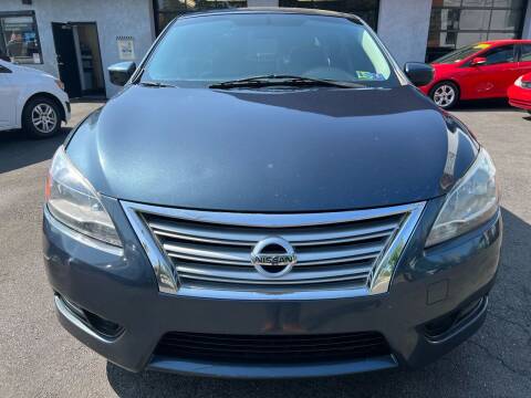 2014 Nissan Sentra for sale at Goodfellas auto sales LLC in Clifton NJ