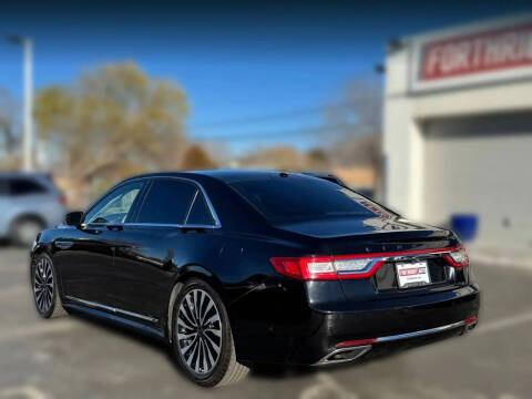2017 Lincoln Continental Black Label