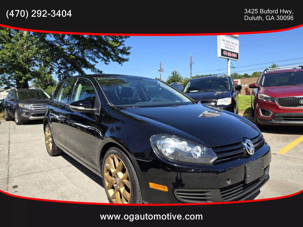 2013 Volkswagen Golf for sale at OG Automotive, LLC. in Duluth, GA