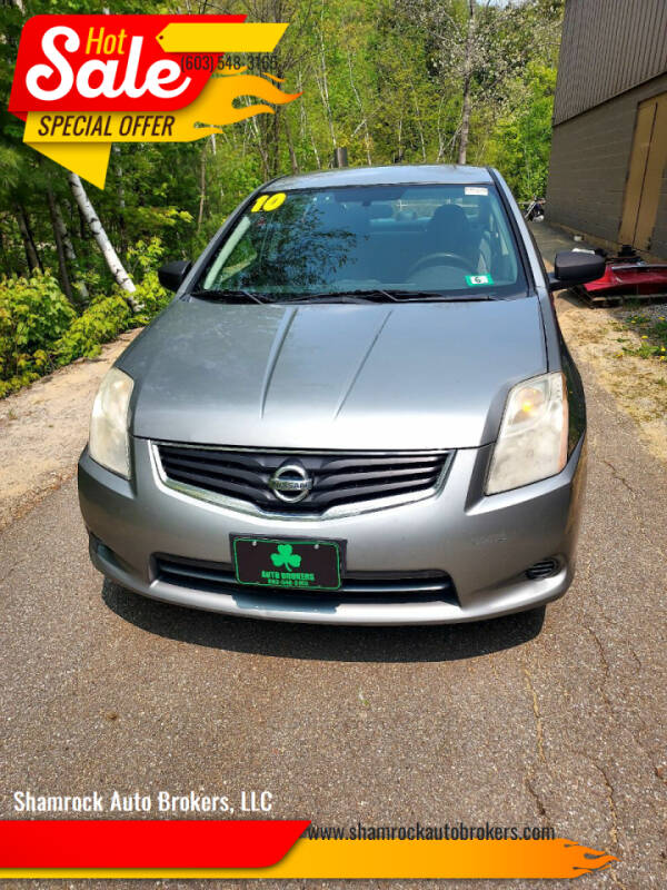 2010 Nissan Sentra for sale at Shamrock Auto Brokers, LLC in Belmont NH